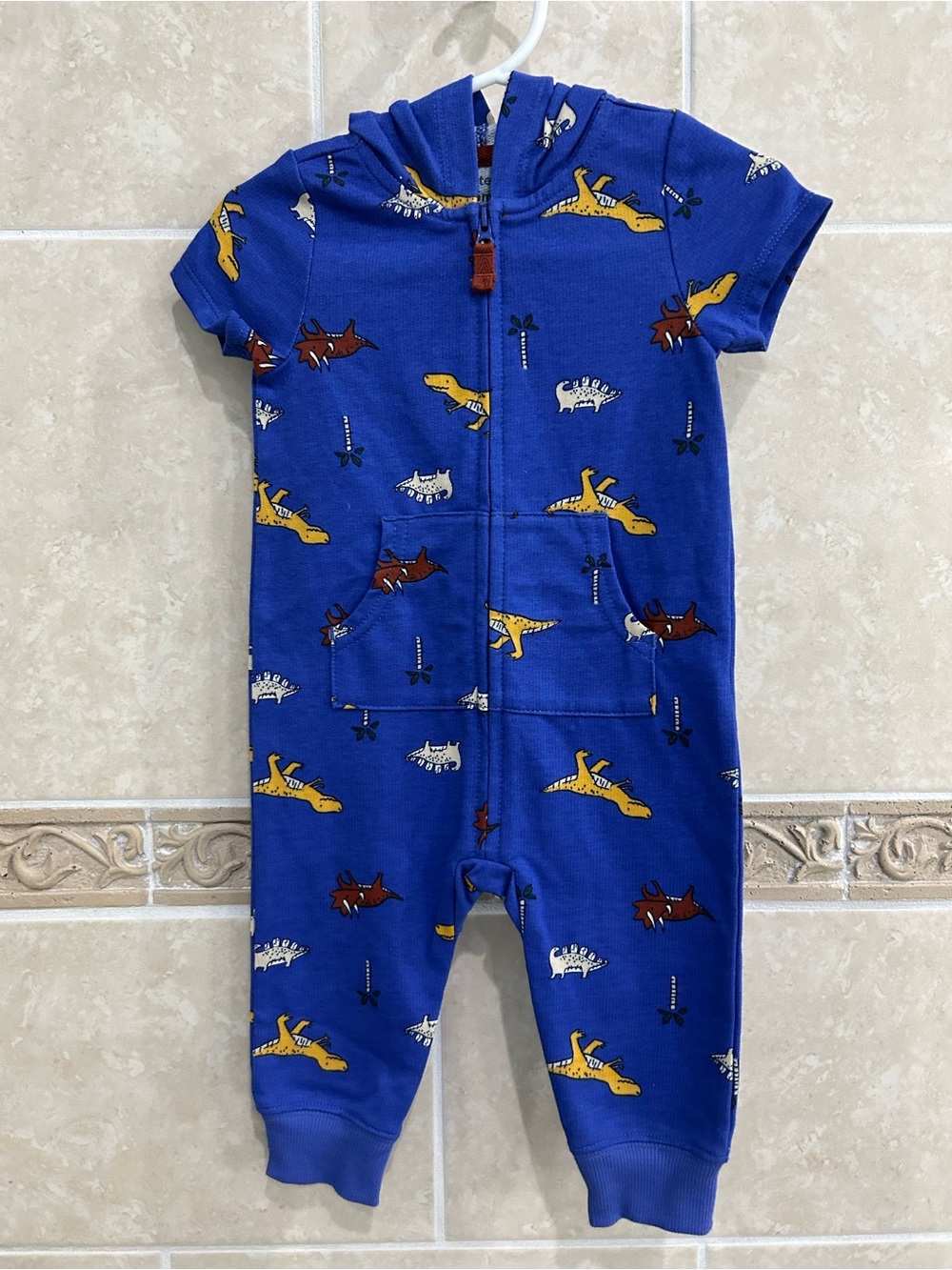 Carter’s Dinosaur hooded Romper